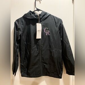 Colorado Rockies Baseball Youth M Windbreaker Columbia Brand NWT see details